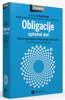 Obligacije, splošni del : k... (cover)