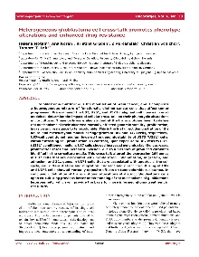 Heterogeneous glioblastoma ... (naslovnica)