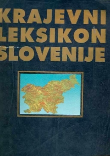 Krajevni leksikon Slovenije (naslovnica)