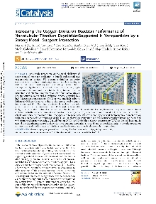 Increasing the oxygen-evolu... (cover)