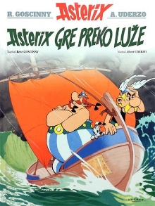 Asterix gre preko luže : Go... (naslovnica)