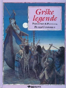 Grške legende : pripovedke ... (naslovnica)