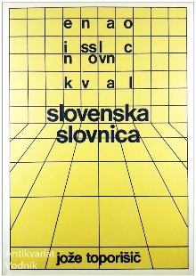 Slovenska slovnica (naslovnica)