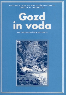 Gozd in voda; Forest and wa... (cover)