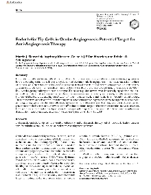 Endothelial tip cells in oc... (cover)