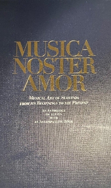 Musica noster amor : musica... (naslovnica)