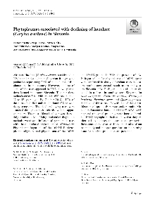 Phytoplasmas associated wit... (naslovnica)