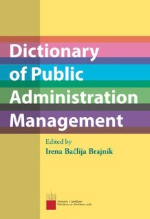 Dictionary of public admini... (naslovnica)