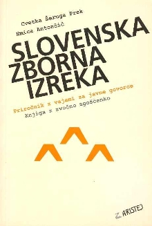 Slovenska zborna izreka : [... (naslovnica)