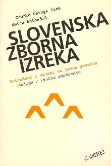 Slovenska zborna izreka : p... (naslovnica)