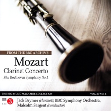 Clarinet concerto; Zvočni p... (naslovnica)