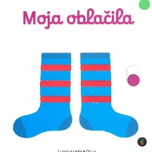 Moja oblačila; Mon imagier ... (cover)