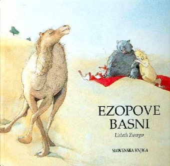 Ezopove basni; Aesop's fables (naslovnica)