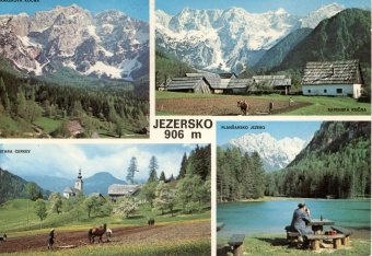 Jezersko, 906 m; Slikovno g... (naslovnica)