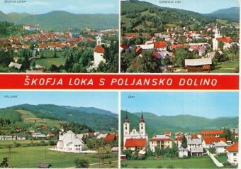 Škofja Loka s Poljansko dol... (naslovnica)