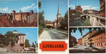 Ljubljana; Slikovno gradivo (naslovnica)