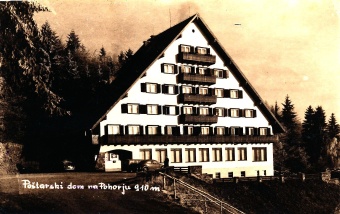 Poštarski dom na Pohorju 910 m (naslovnica)