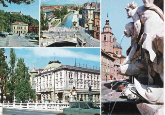 Ljubljana. Slikovno gradivo (naslovnica)