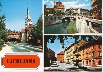 Ljubljana; Slikovno gradivo (naslovnica)