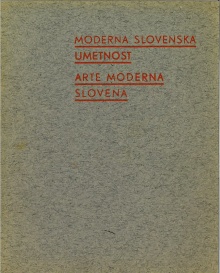 Moderna slovenska umetnost ... (naslovnica)
