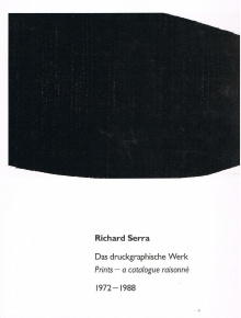 Richard Serra : das druckgr... (naslovnica)