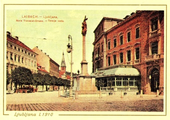 Ljubljana . 1910. Slikovno ... (naslovnica)
