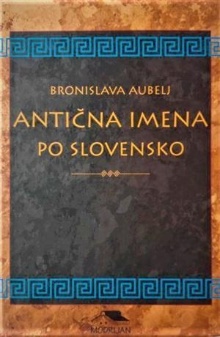 Antična imena po slovensko (naslovnica)