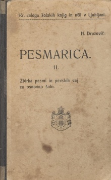 Pesmarica II; Glasbeni tisk... (naslovnica)