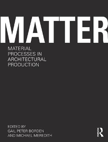 Matter : material processes... (naslovnica)