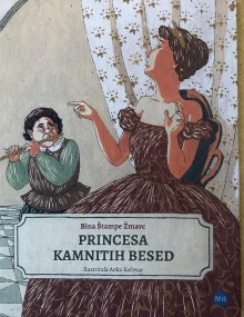 Princesa kamnitih besed (naslovnica)
