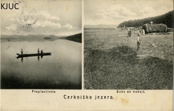 Cerkniško jezero.. Slikovno... (naslovnica)