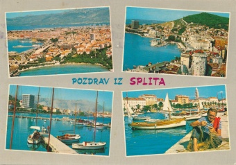 Pozdrav iz Splita. Slikovno... (naslovnica)