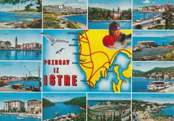 Pozdrav iz Istre. Slikovno ... (naslovnica)