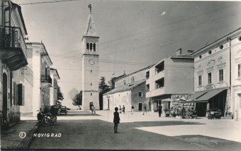 Novigrad. Slikovno gradivo (naslovnica)