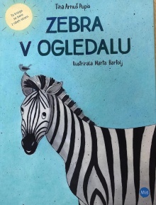 Zebra v ogledalu (naslovnica)