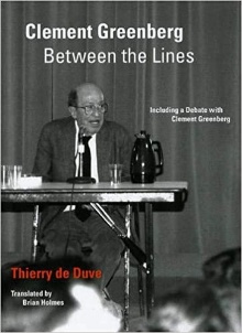 Clement Greenberg between t... (naslovnica)