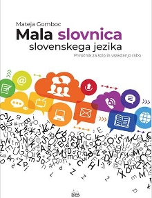 Mala slovnica slovenskega j... (naslovnica)