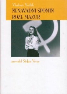 Nenavadni spomin Roze Mazur (naslovnica)