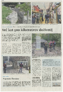 Več kot 500 kilometrov doži... (naslovnica)