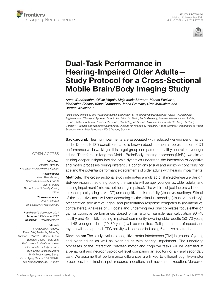 Dual-task performance in he... (cover)
