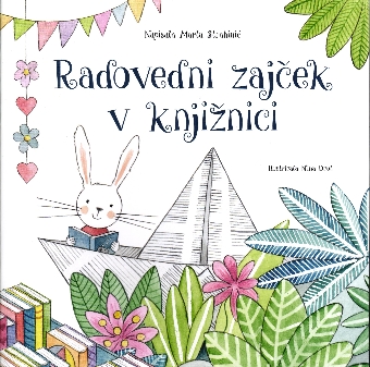 Radovedni zajček v knjižnici (cover)