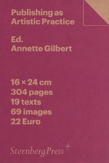Publishing as artistic prac... (naslovnica)