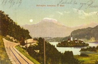 Bohinjska železnica in Bled... (naslovnica)