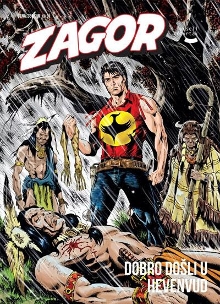 Zagor. Br. 197,Dobro došli ... (насловна страна)