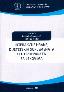 Interakcije hrane, dijetets... (насловна страна)