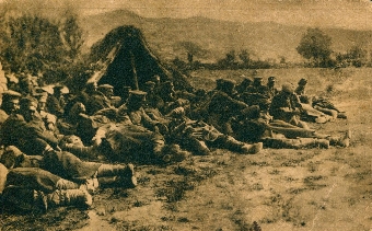 Prvi bugarski zarobljenici ... (насловна страна)