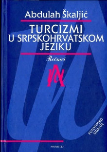 Turcizmi u srpskohrvatskom ... (naslovna strana)