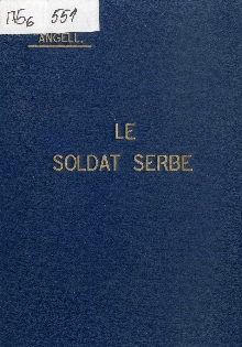 Le soldat serbe (cover)