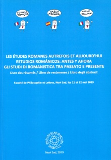 Les études romanes autrefoi... (насловна страна)
