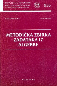 Metodička zbirka zadataka i... (насловна страна)